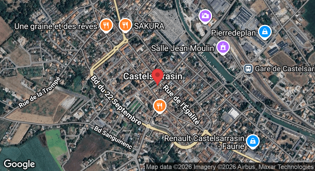 10 Pl. de la Liberté, 82100 Castelsarrasin, France