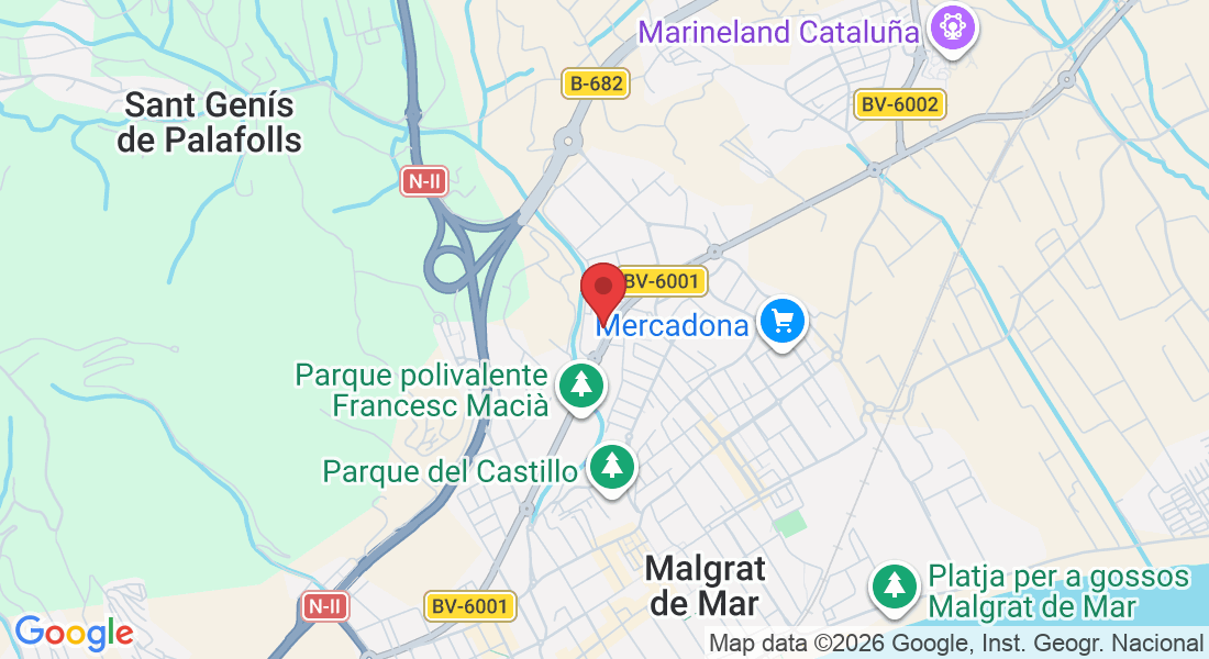 Av. de la Costa Brava, 126, 08380 Malgrat de Mar, Barcelona, España