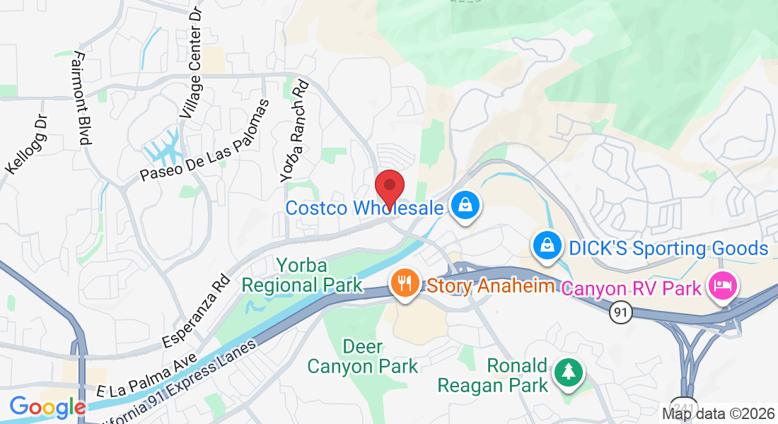21480 Yorba Linda Blvd, Yorba Linda, CA 92887, USA