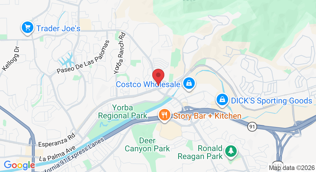 21480 Yorba Linda Blvd, Yorba Linda, CA 92887, USA