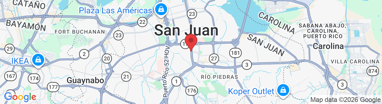 988, Plaza Av. Luis Muñoz Rivera Suite #15, San Juan, 00927, Puerto Rico
