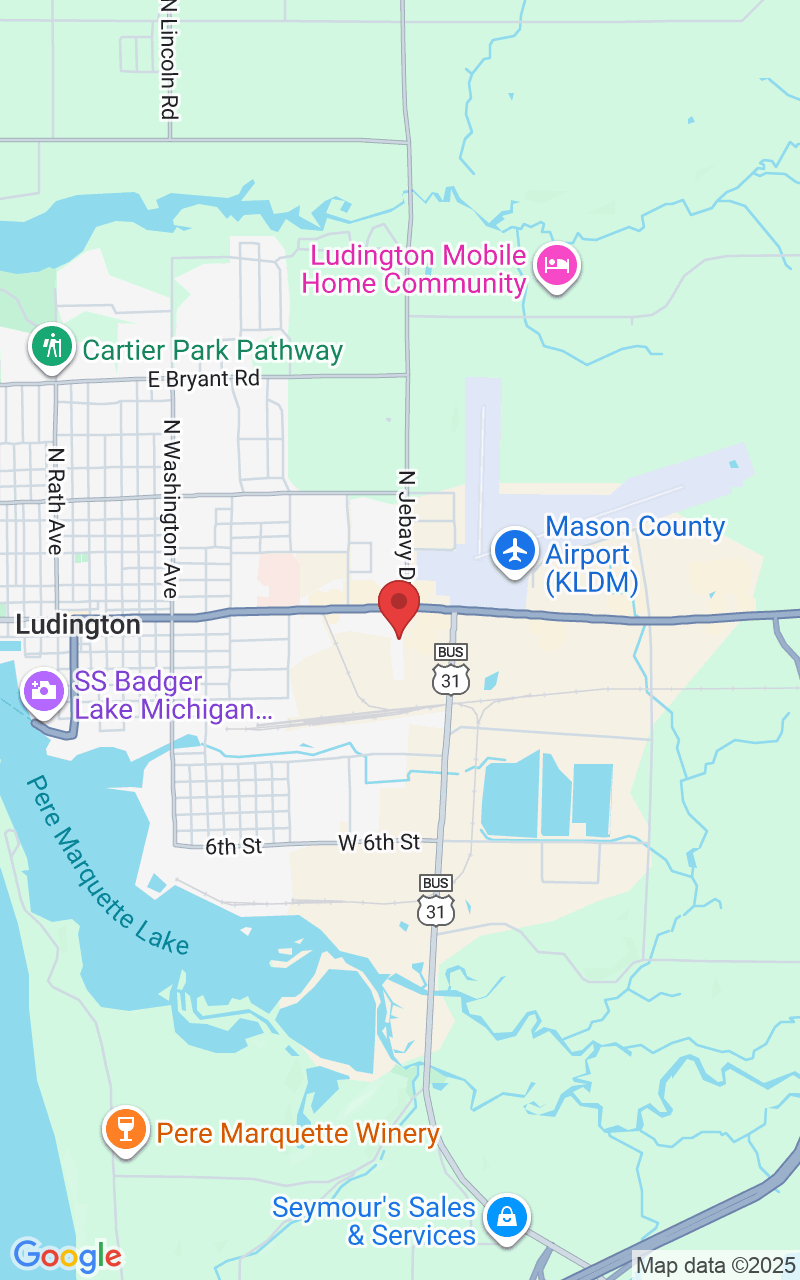 111 S Jebavy Dr ste 2, Ludington, MI 49431, USA