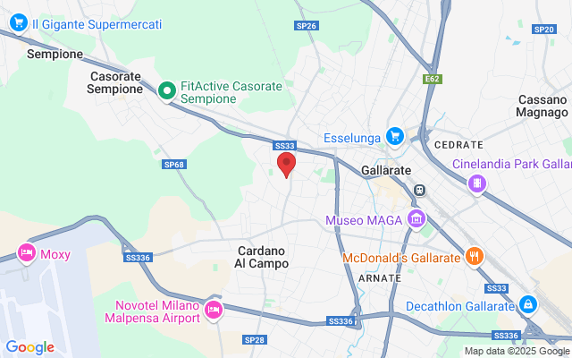 Via A. Sciesa, 40B, 21013 Gallarate VA, Italia