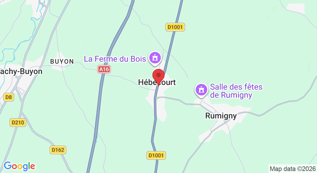 27 Rue de Paris 1er étage, 80680 Hébécourt, France