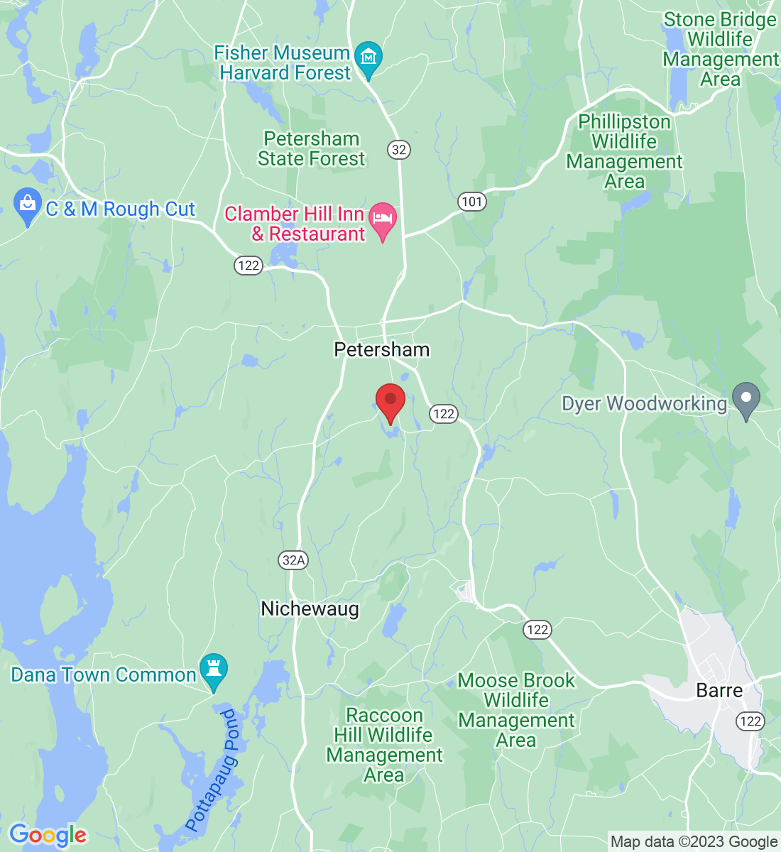 84 South St, Petersham, MA 01366, USA