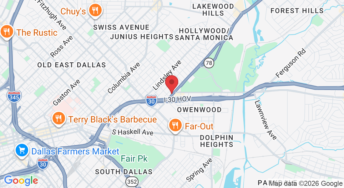5423 E Grand Ave, Dallas, TX 75223, USA