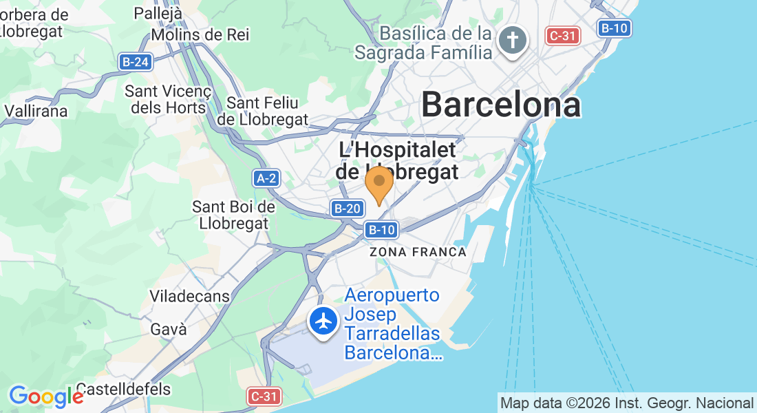 Av. Mare de Déu de Bellvitge, 68, 08907 L'Hospitalet de Llobregat, Barcelona, España