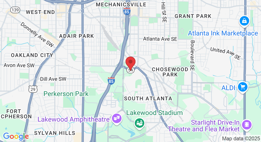 70 University Avenue Southwest 1157 Battlecreek Rd Jonesboro, 70 University Ave SW, Atlanta, GA 30315, USA