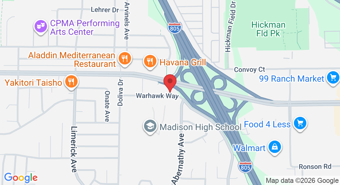 5597 Clairemont Mesa Blvd, San Diego, CA 92117, USA