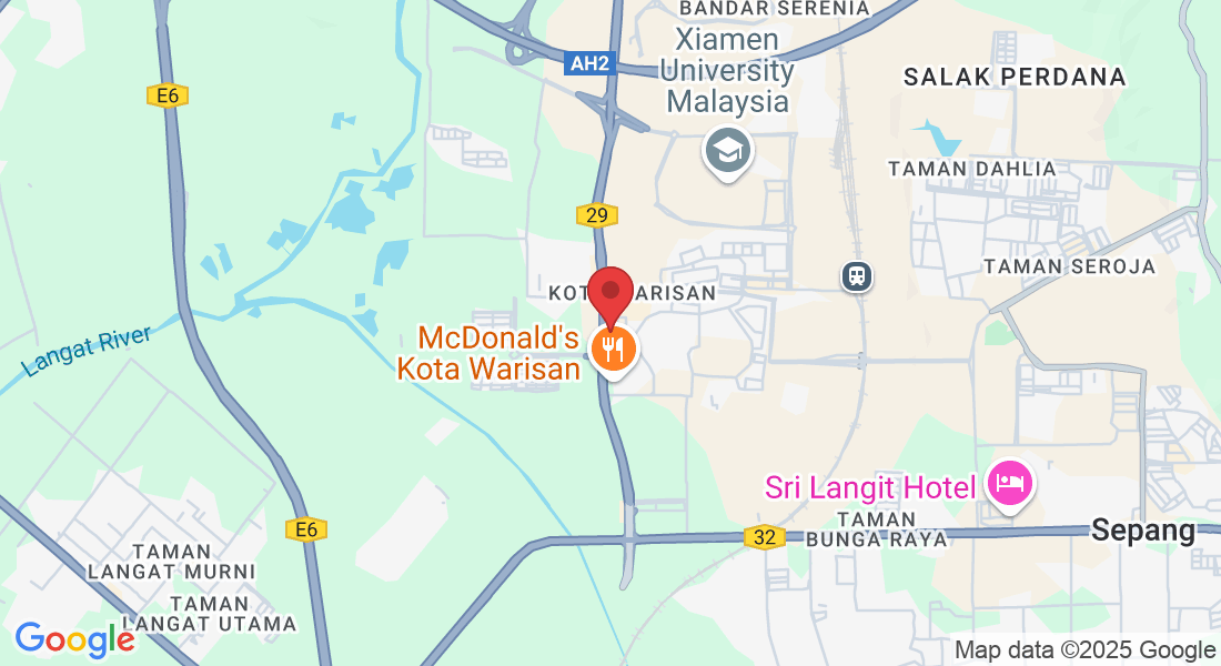 KIP Sentral, No 61-G, Jln Warisan Sentral 1, Kota Warisan, 43900 Sepang, Selangor, Malaysia