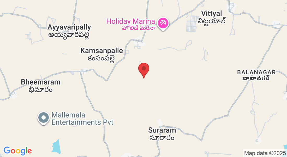 X4W9+MJV, Unnamed Road, Kamsanpalle, Telangana 509202, India
