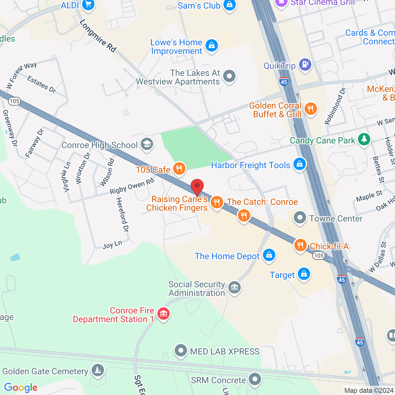 2201 W Davis St, Conroe, TX 77304, USA