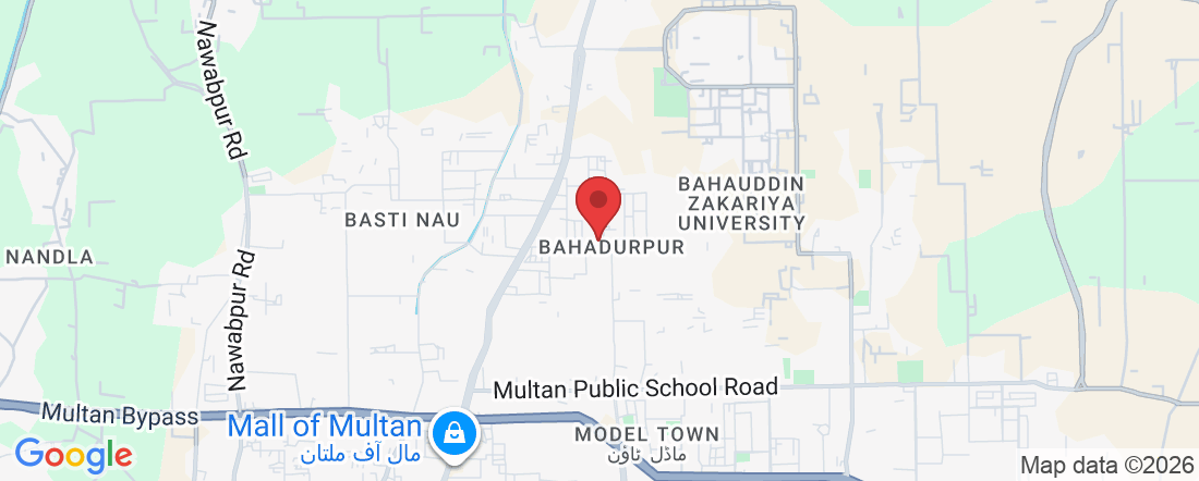 7F4W+W4H, Bahadurpur Shahidpur, Multan, Pakistan