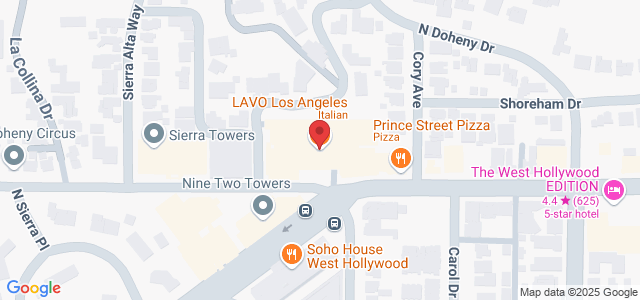 9201 Sunset Blvd, Los Angeles, CA 90069, USA