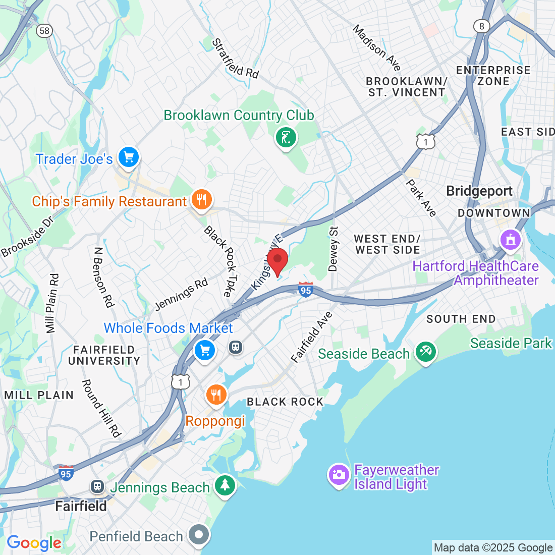 22 Bradford St, Fairfield, CT 06825, EE. UU.