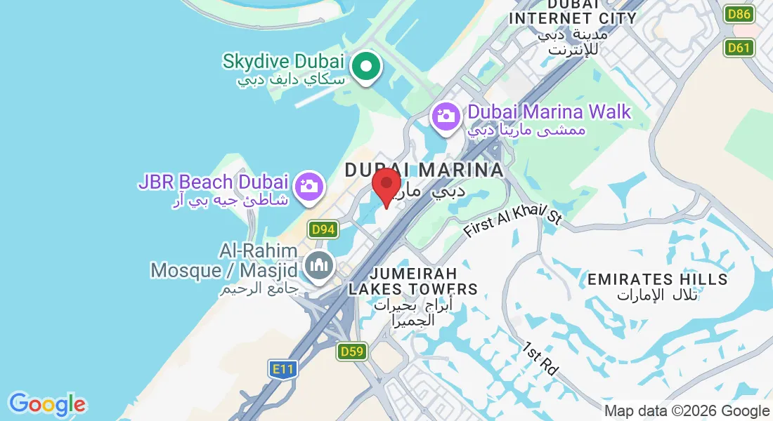 66 Al Marsa St - Dubai Marina - Dubai - United Arab Emirates