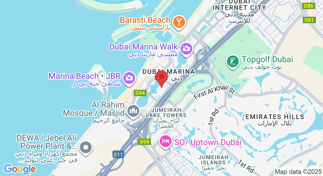 66 Al Marsa St - Dubai Marina - Dubai - United Arab Emirates