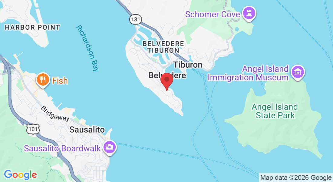 207 Beach Rd, Belvedere Tiburon, CA 94920, USA