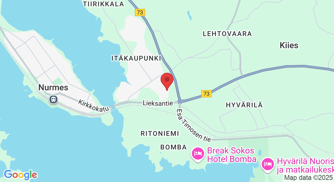 Hannikaisenkatu 9, 75500 Nurmes, Suomi