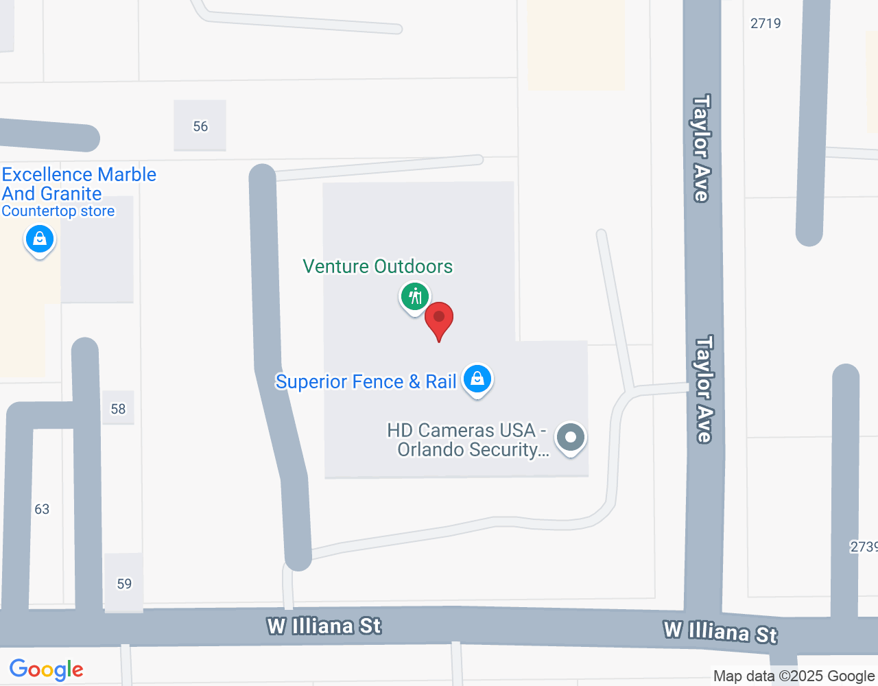2750 Taylor Ave ste a22, Orlando, FL 32806, USA