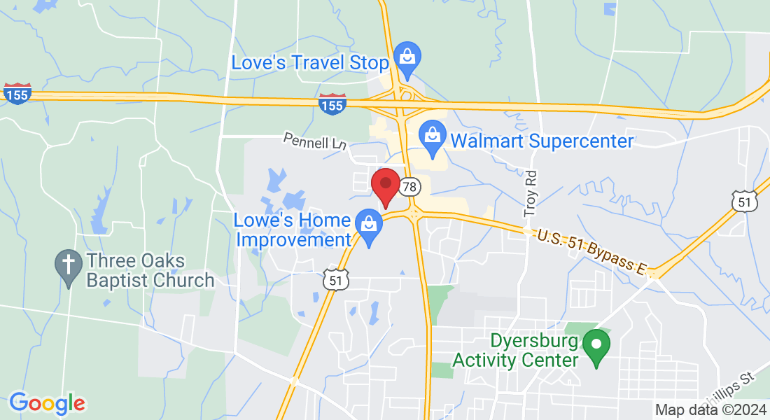 920 U.S. Hwy 51, Dyersburg, TN 38024, USA