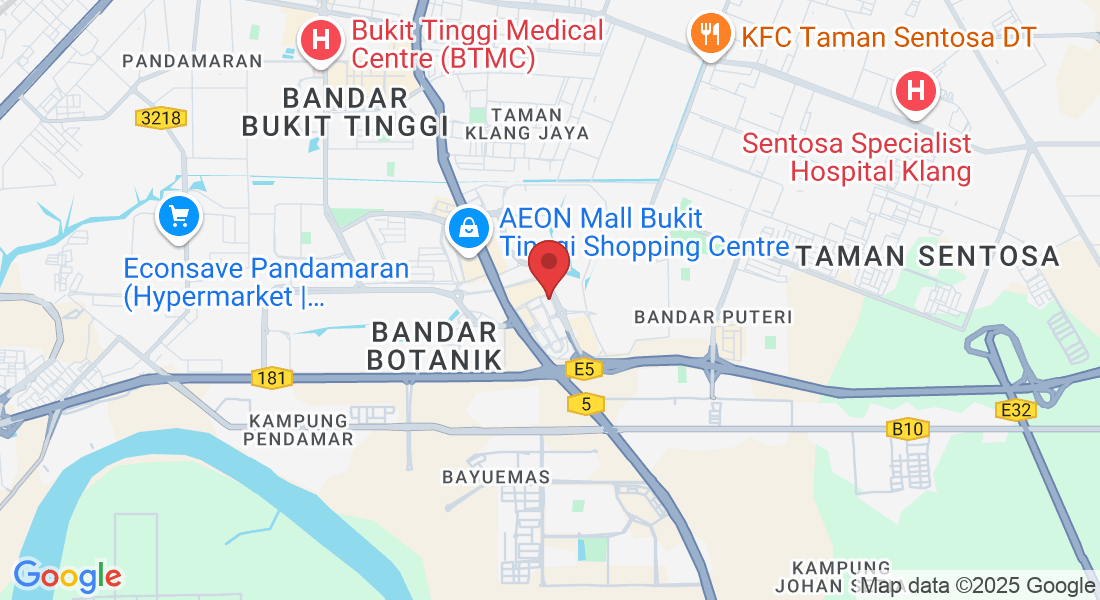 14, Jalan Kasuarina 6, Bandar Botanik, 41200 Klang, Selangor, Malaysia