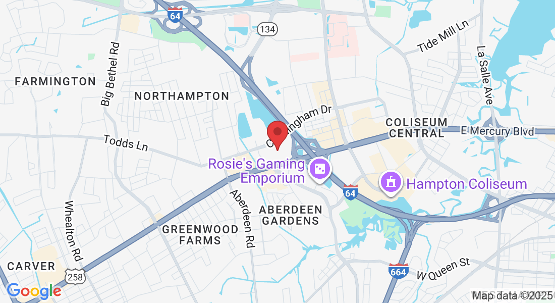 Build America Dr, Hampton, VA 23666, USA