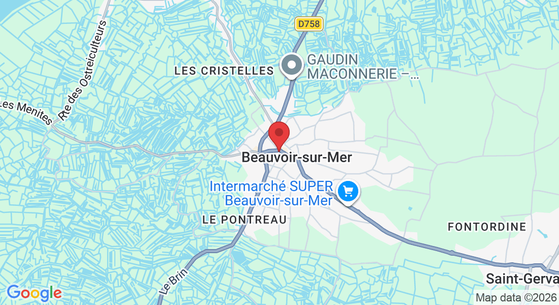 9 Grand Place, 85230 Beauvoir-sur-Mer, France