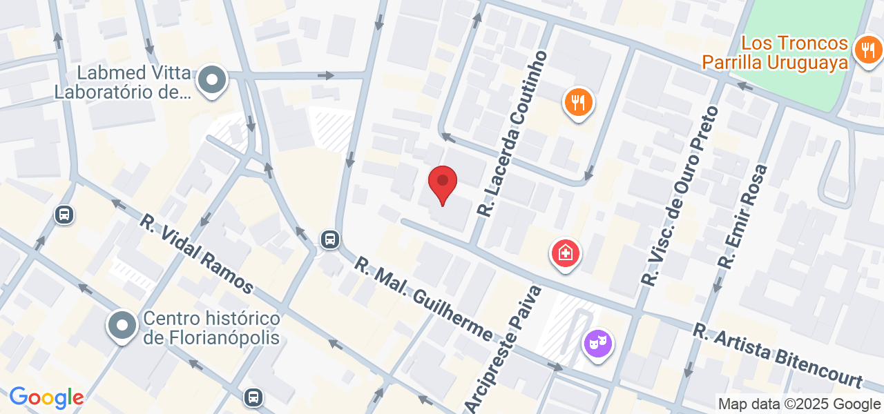 R. Santos Dumont, 182 - Centro, Florianópolis - SC, 88015-020, Brasil