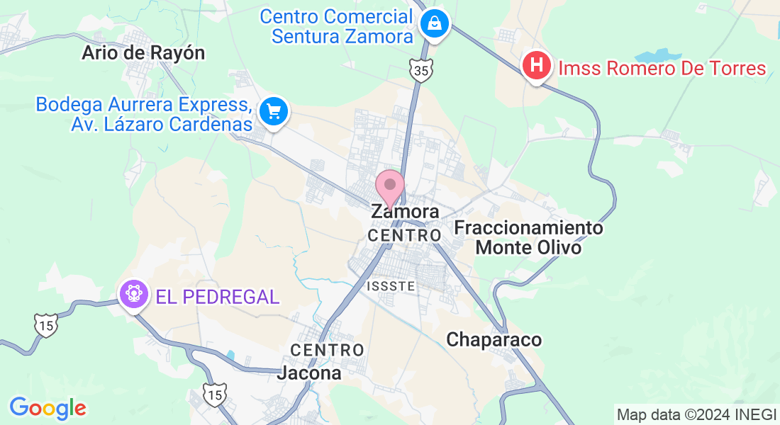 Pino Suárez Nte. 35, Centro, 59620 Zamora de Hidalgo, Mich., Mexico
