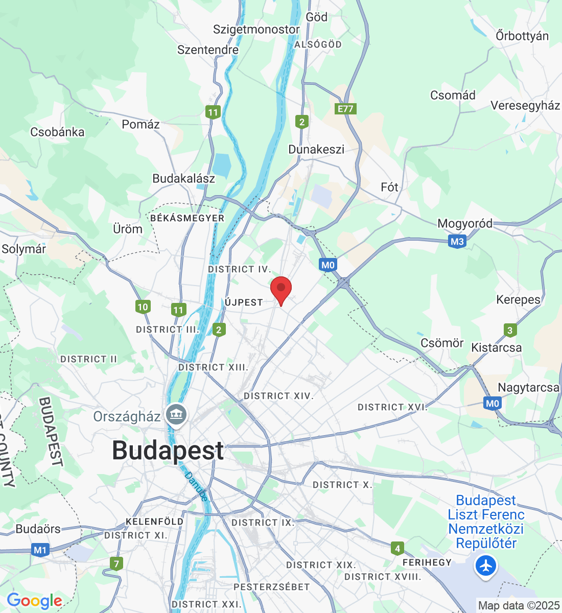 Budapest, Hubay Jenő tér 8, 1153 Hungary