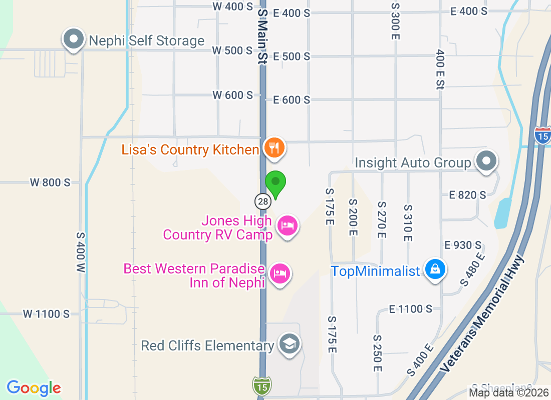 875 S Main St, Nephi, UT 84648, USA