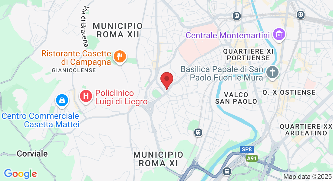 Via Portuense, 572, 00149 Roma RM, Italia