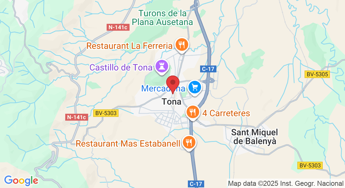 Carrer Sant Andreu, 20, 08551 Tona, Barcelona, España