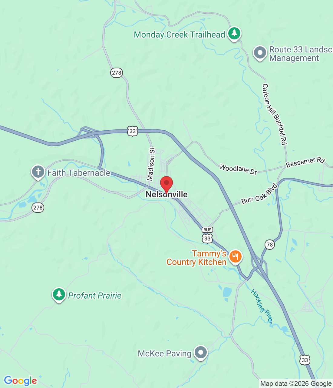 Nelsonville, OH 45764, USA