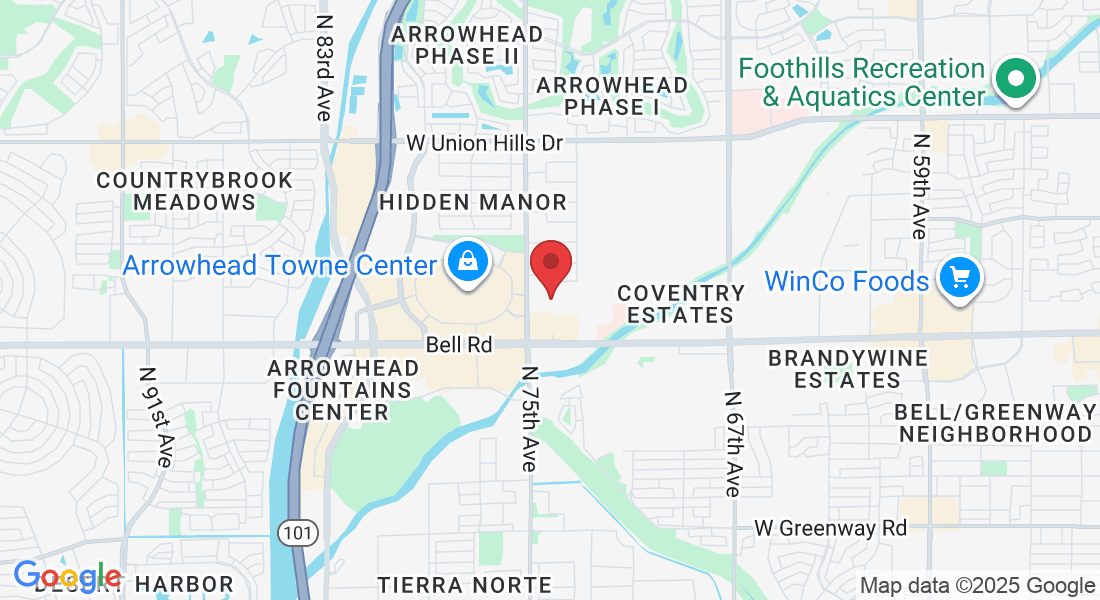 17235 N 75th Ave suite f 115, Glendale, AZ 85308, USA