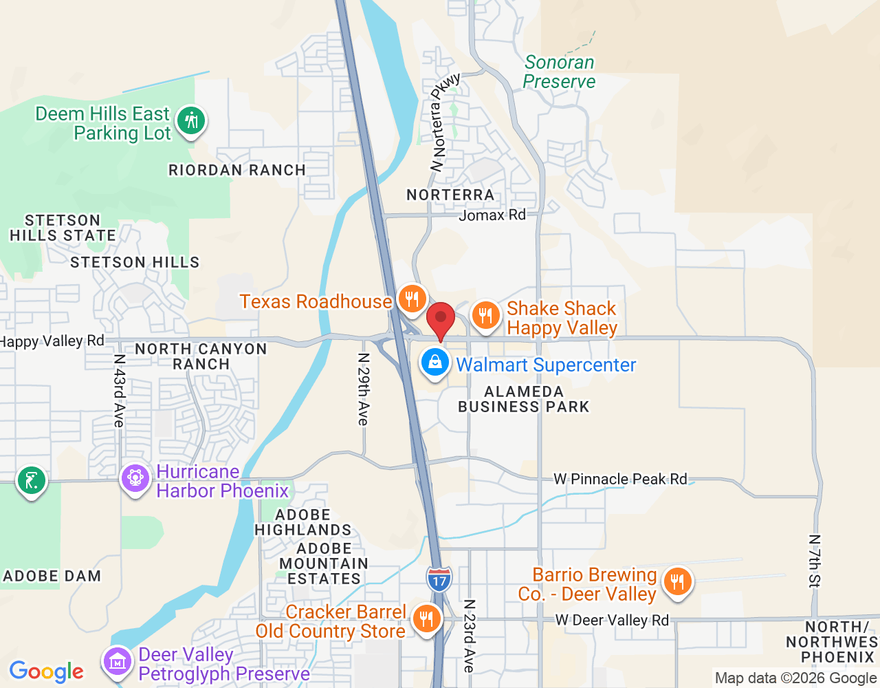 2501 W Happy Valley Rd, Phoenix, AZ 85085, USA
