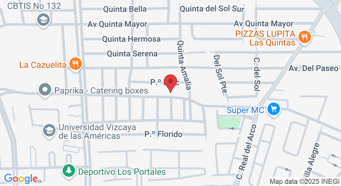 Av. Paseo de los Alamos 137, Nueva Galicia, 83245 Hermosillo, Son., Mexico