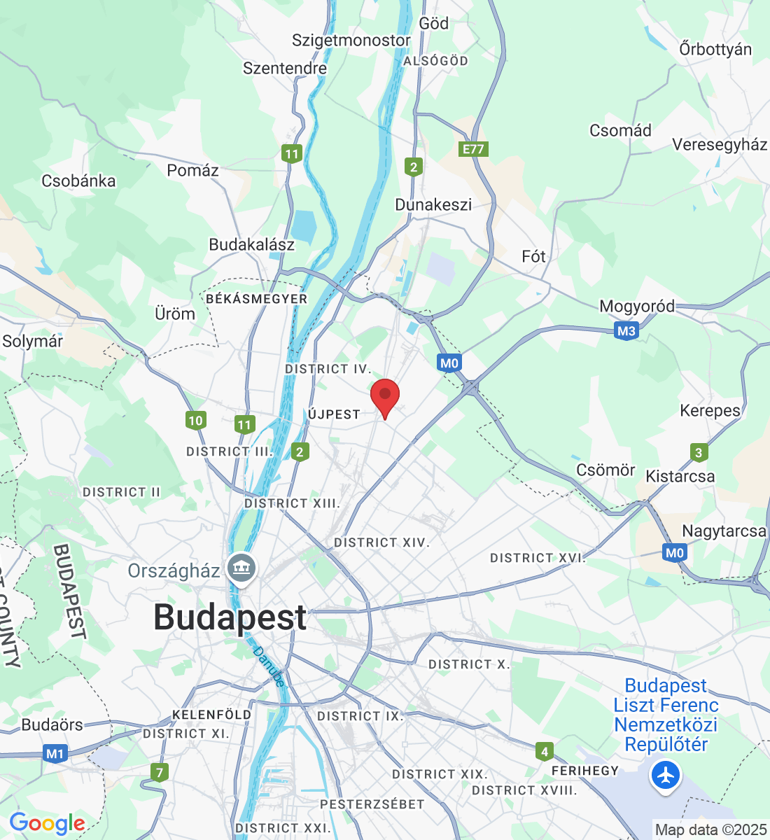 Budapest, Hubay Jenő tér 8, 1153 Hungary