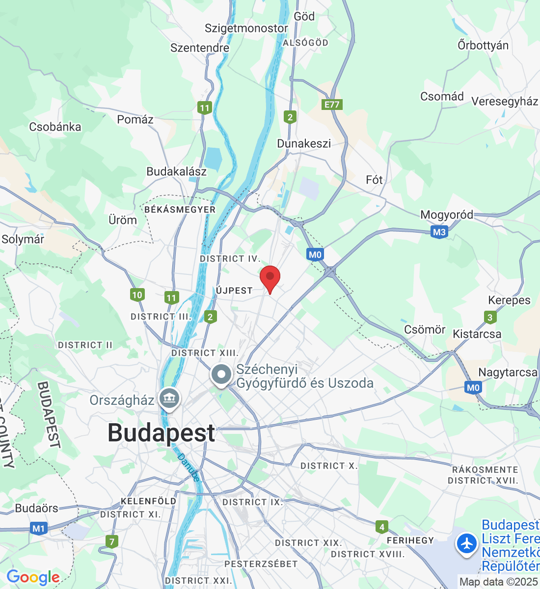 Budapest, Hubay Jenő tér 8, 1153 Hungary