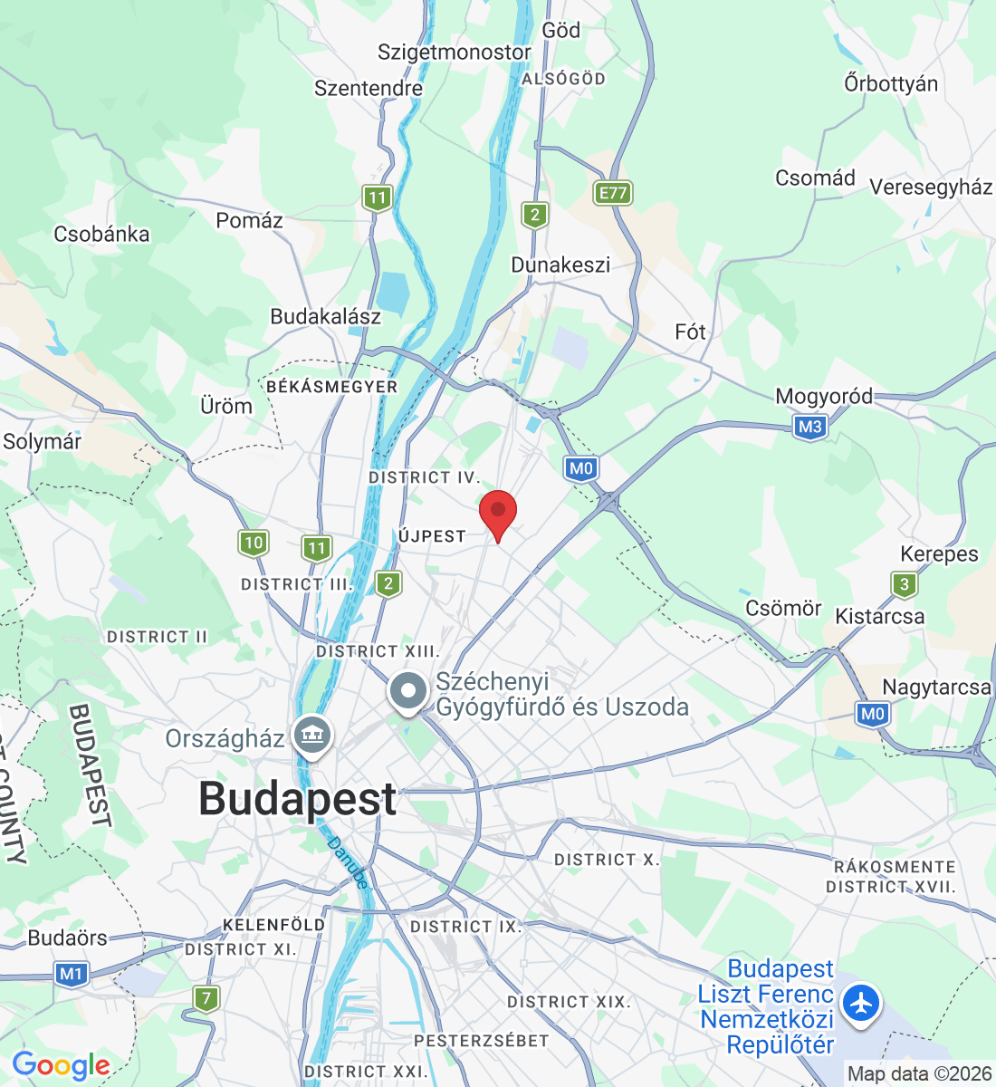 Budapest, Hubay Jenő tér 8, 1153 Hungary