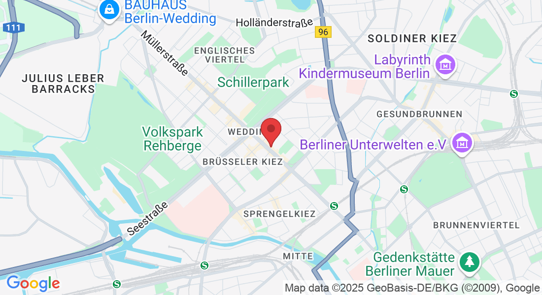 Müllerstraße 34A, 13353 Berlin, Germany