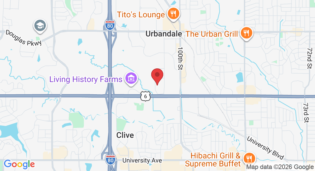 2535 106th St, Urbandale, IA 50322, USA