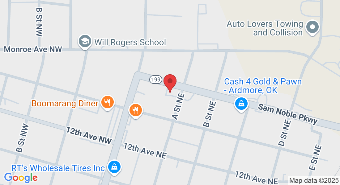 22 Sam Noble Pkwy, Ardmore, OK 73401, USA