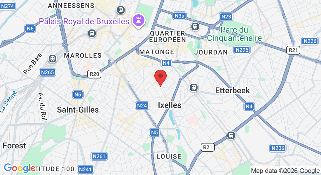 Rue Maes 1A, 1050 Ixelles, Belgique