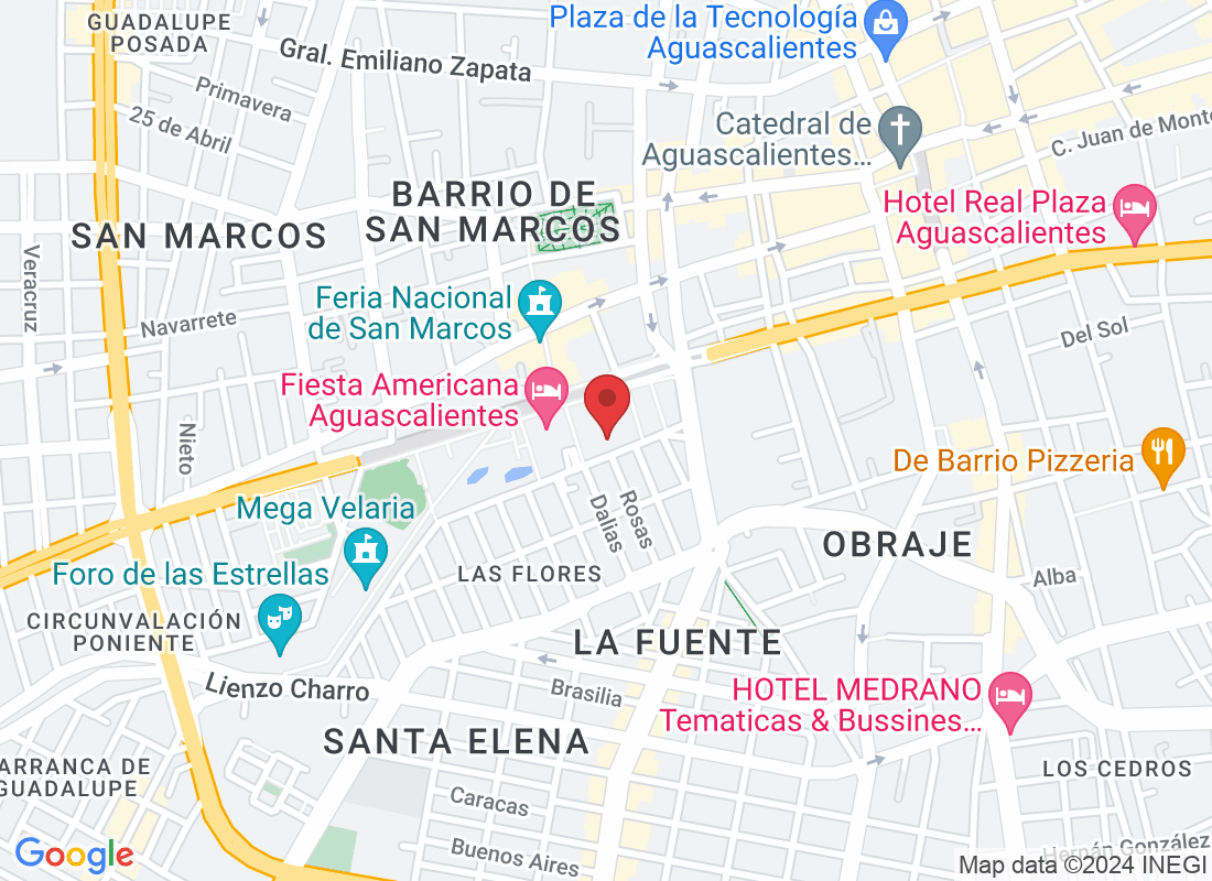 Los Laureles 149, Desarrollo Especial Zona de la Feria, 20220 Aguascalientes, Ags., México