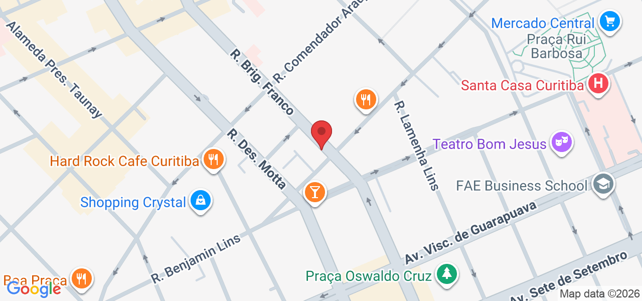 Rua Emiliano Perneta, 822 - Batel, Curitiba - PR, 80420-080, Brasil