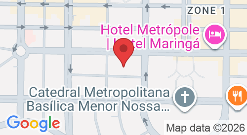 R. Arthur Thomas, 806 - Zona 01, Maringá - PR, 87013-250, Brasil