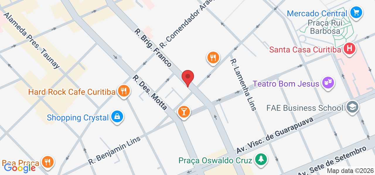 Rua Emiliano Perneta, 822 - Batel, Curitiba - PR, 80420-080, Brasil