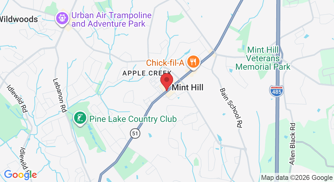 6820 Matthews-Mint Hill Rd suite 203, Mint Hill, NC 28227, USA